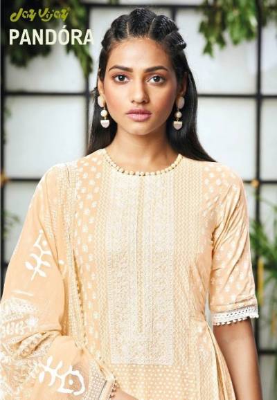 Pandora By Jay Vijay Cotton Embroidered Salwar Kameez Collection